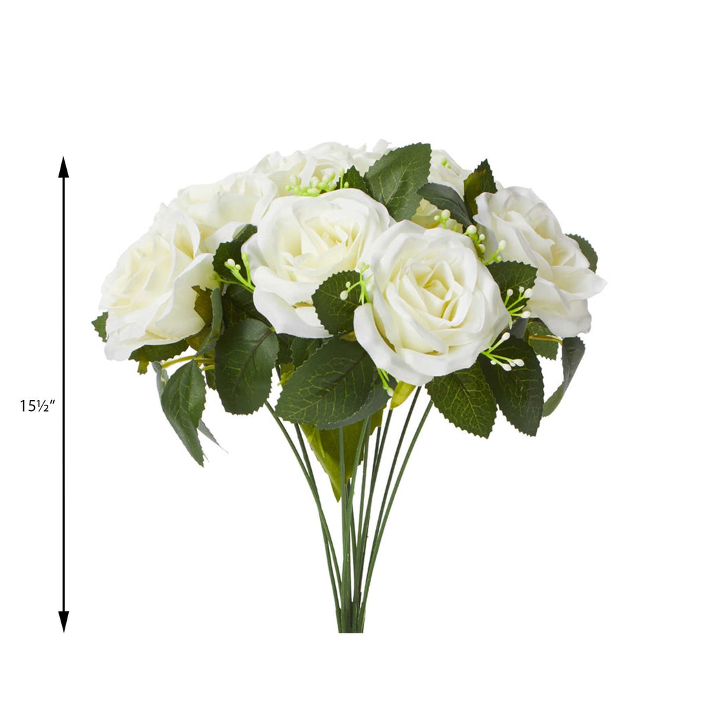 Artificial Blooming Rose Bouquet