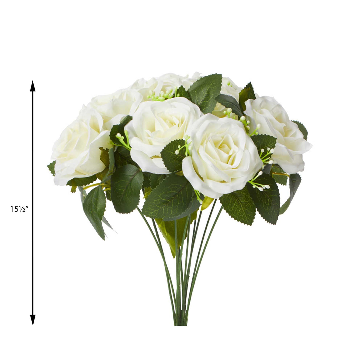 Artificial Blooming Rose Bouquet