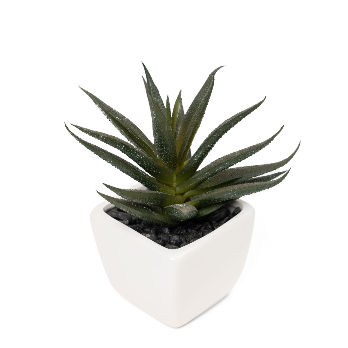 Potted Decorative Faux Succulents Set of Six