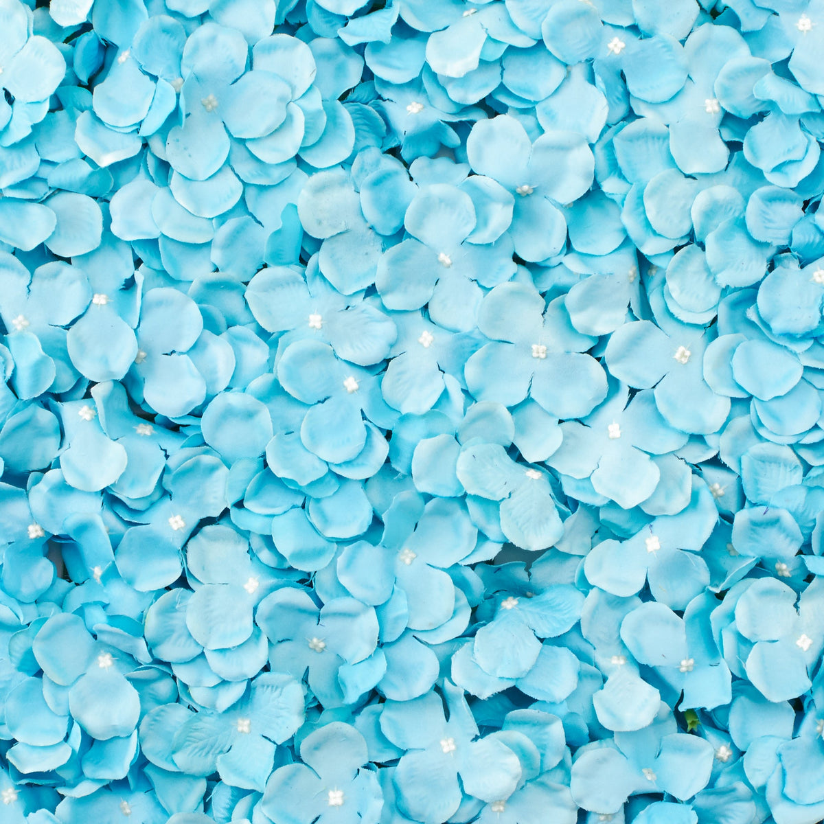 Artificial Hydrangea Mat - Blue