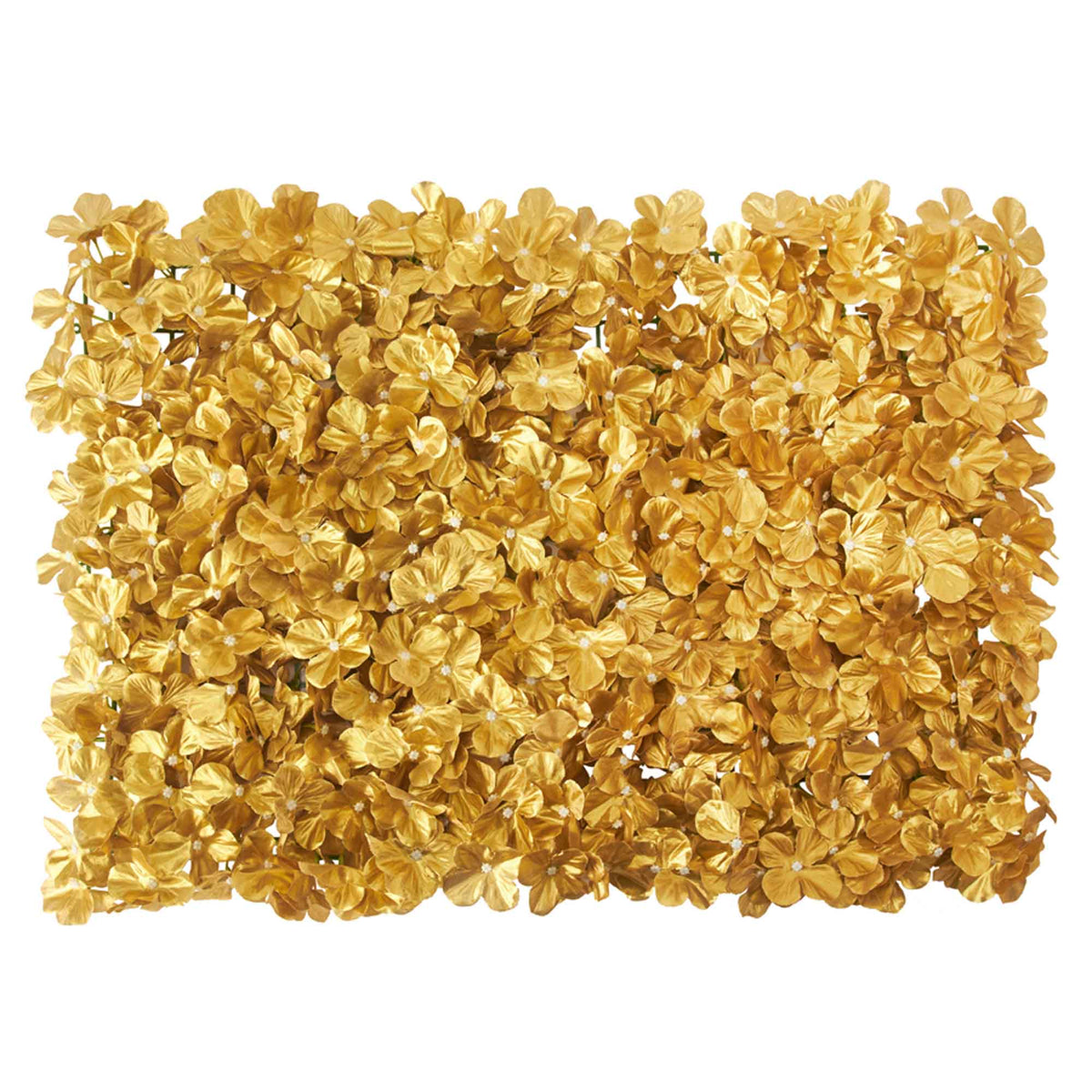 Artificial Hydrangea Mat - Gold