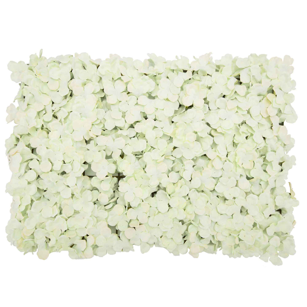Artificial Hydrangea Mat - Ivory