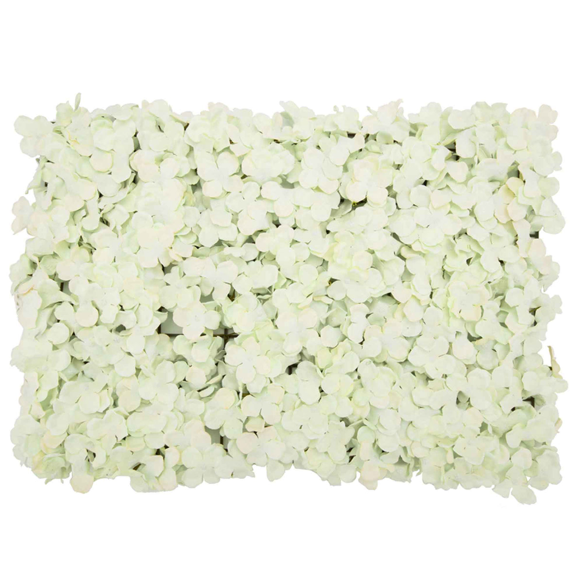 Artificial Hydrangea Mat - Ivory