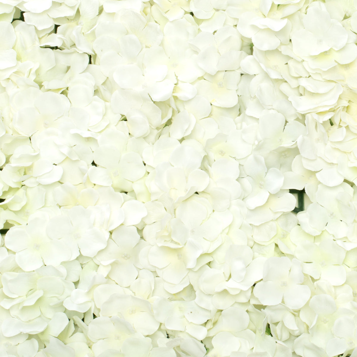 Artificial Hydrangea Mat - Ivory