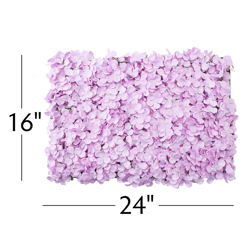 Artificial Hydrangea Mat - Lavender
