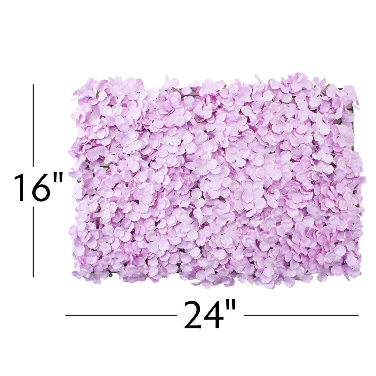 Artificial Hydrangea Mat - Lavender