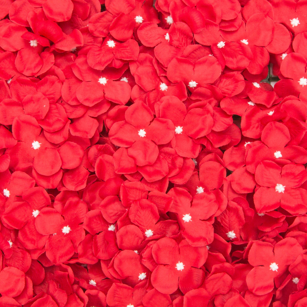 Artificial Hydrangea Mat - Red