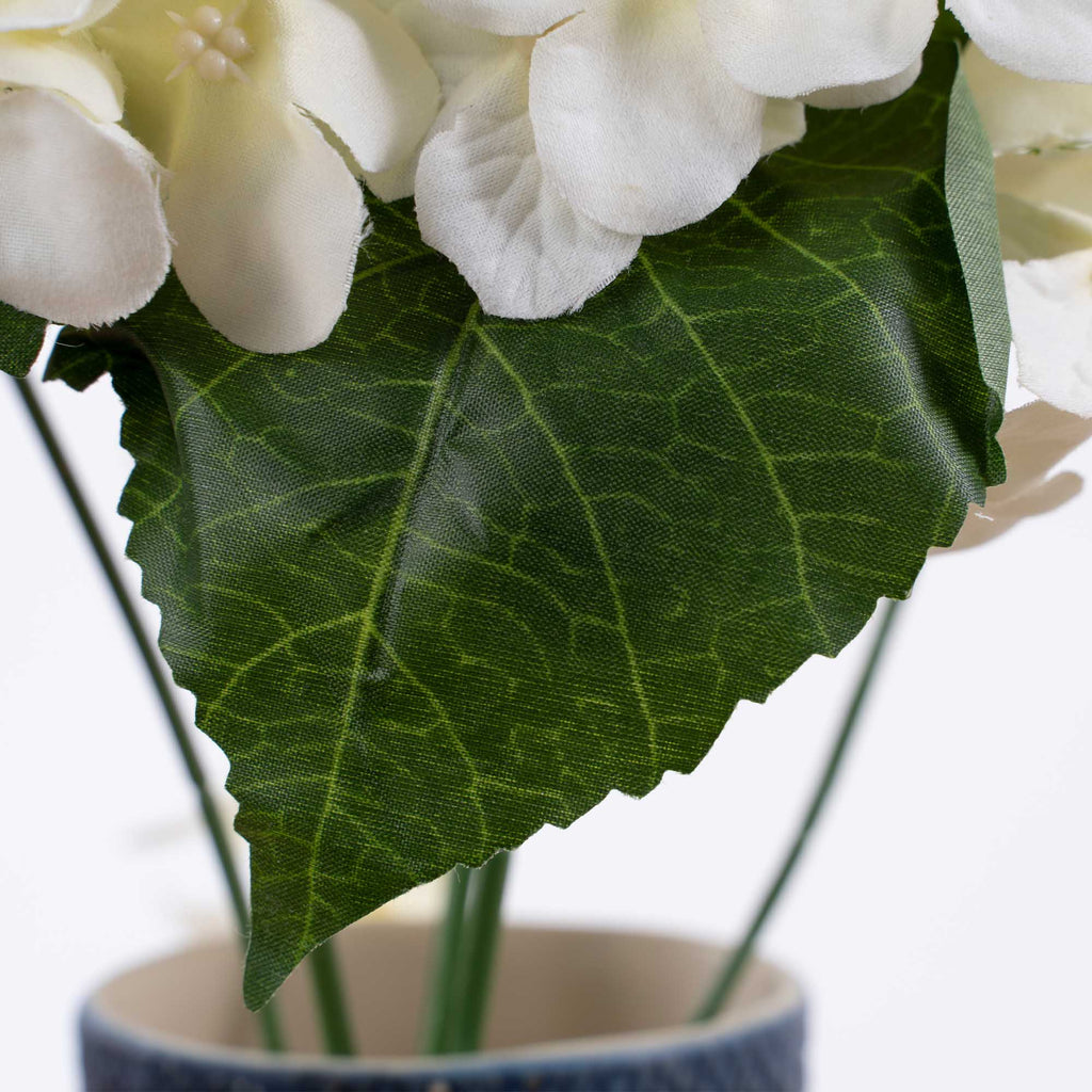 Artificial Hydrangea and Wisteria Spray 36"  - White