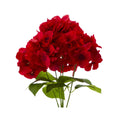 Artificial Hydrangea Bundle - Red