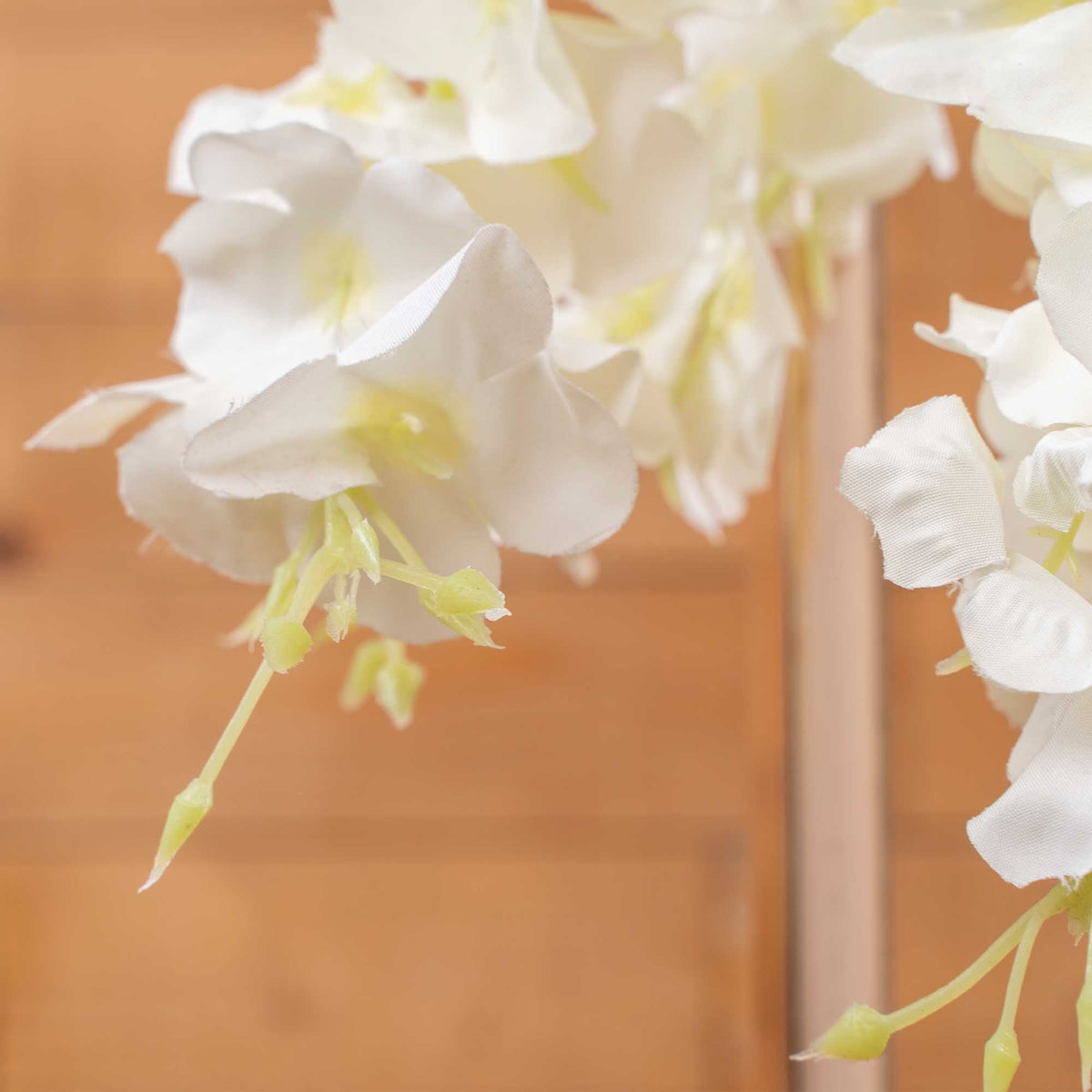 Artificial Wisteria Spray - Ivory
