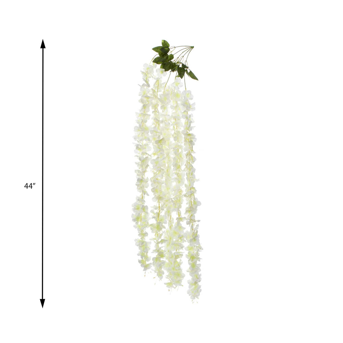 Artificial Wisteria Spray - Ivory