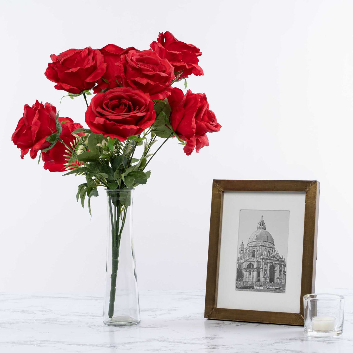Economy Rose Bouquet Red