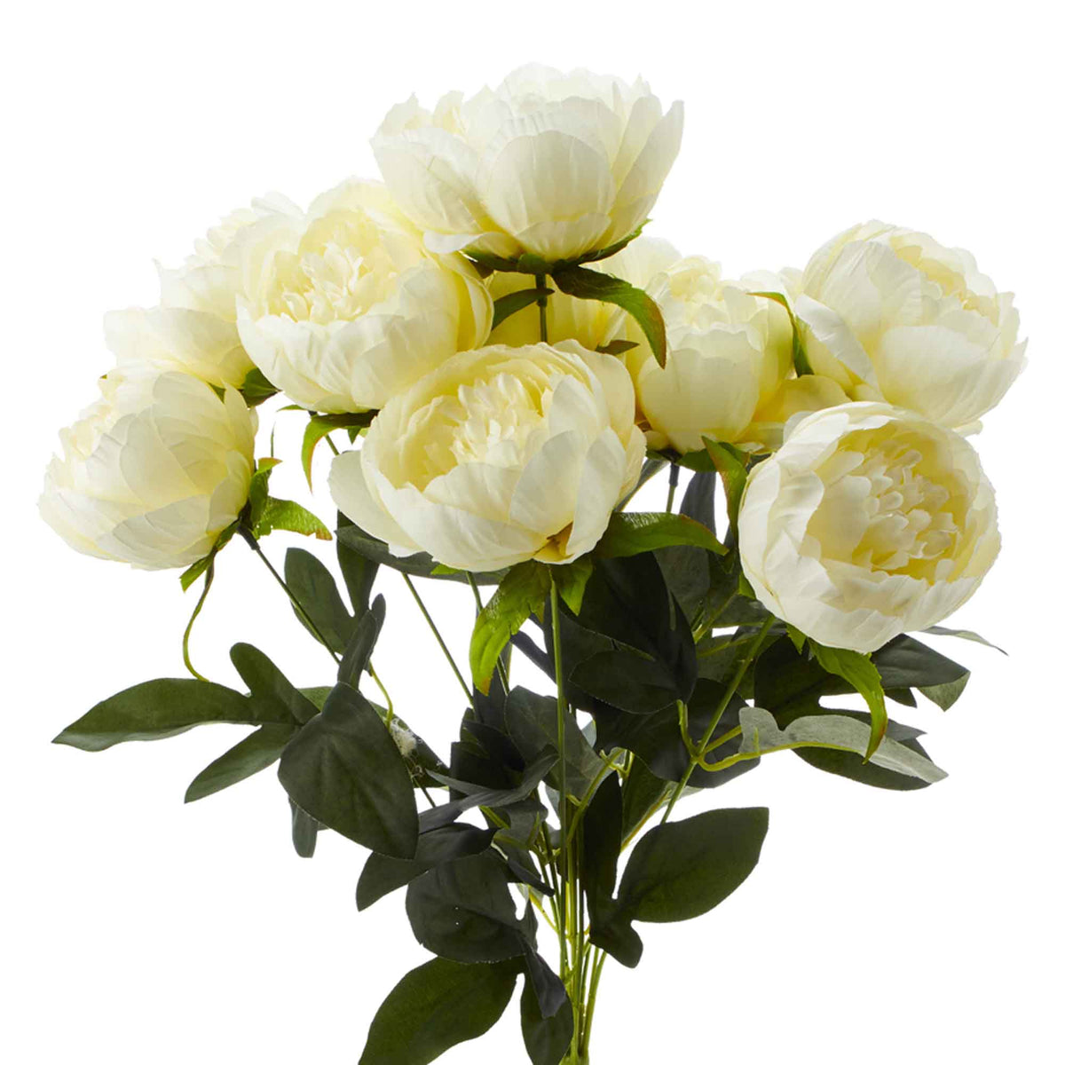 Artificial Peony Bundle-Ivory