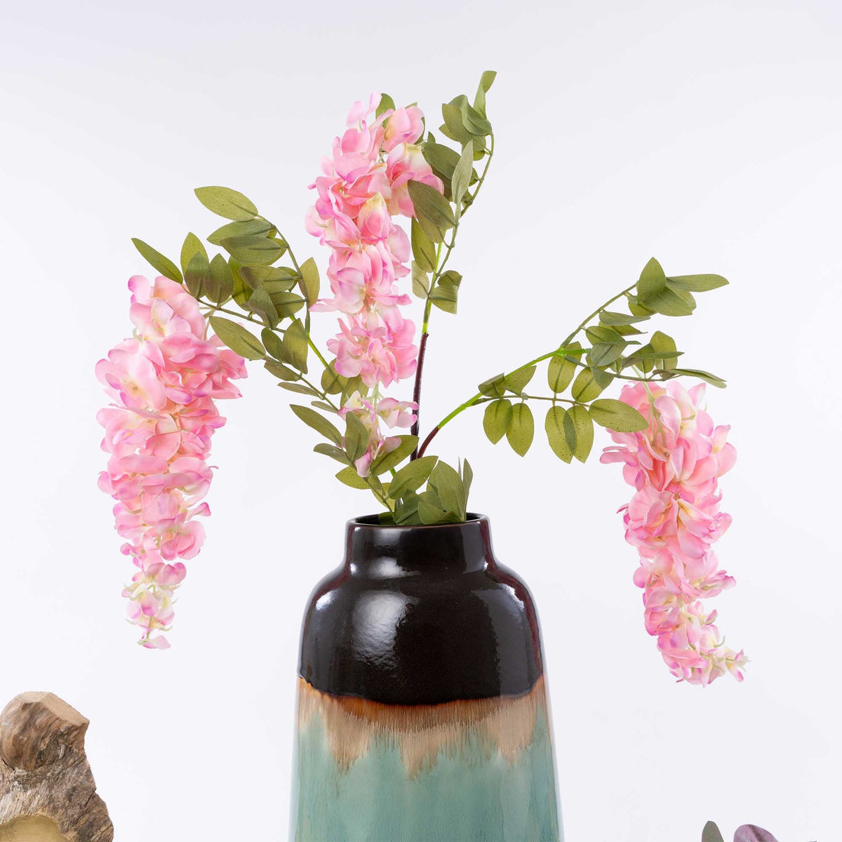 Artificial Wisteria Branch-Pink