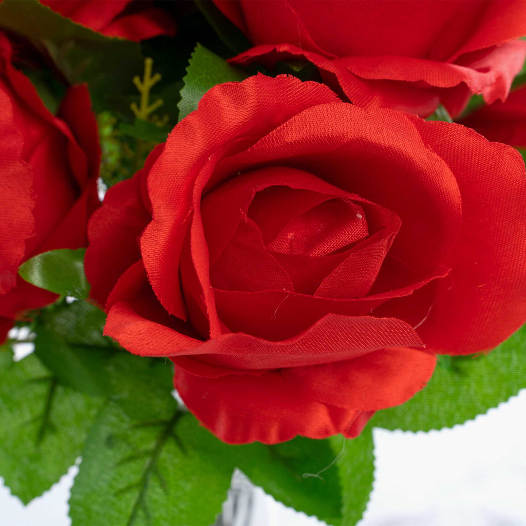 Artificial Rose Bouquet - 17 Inch