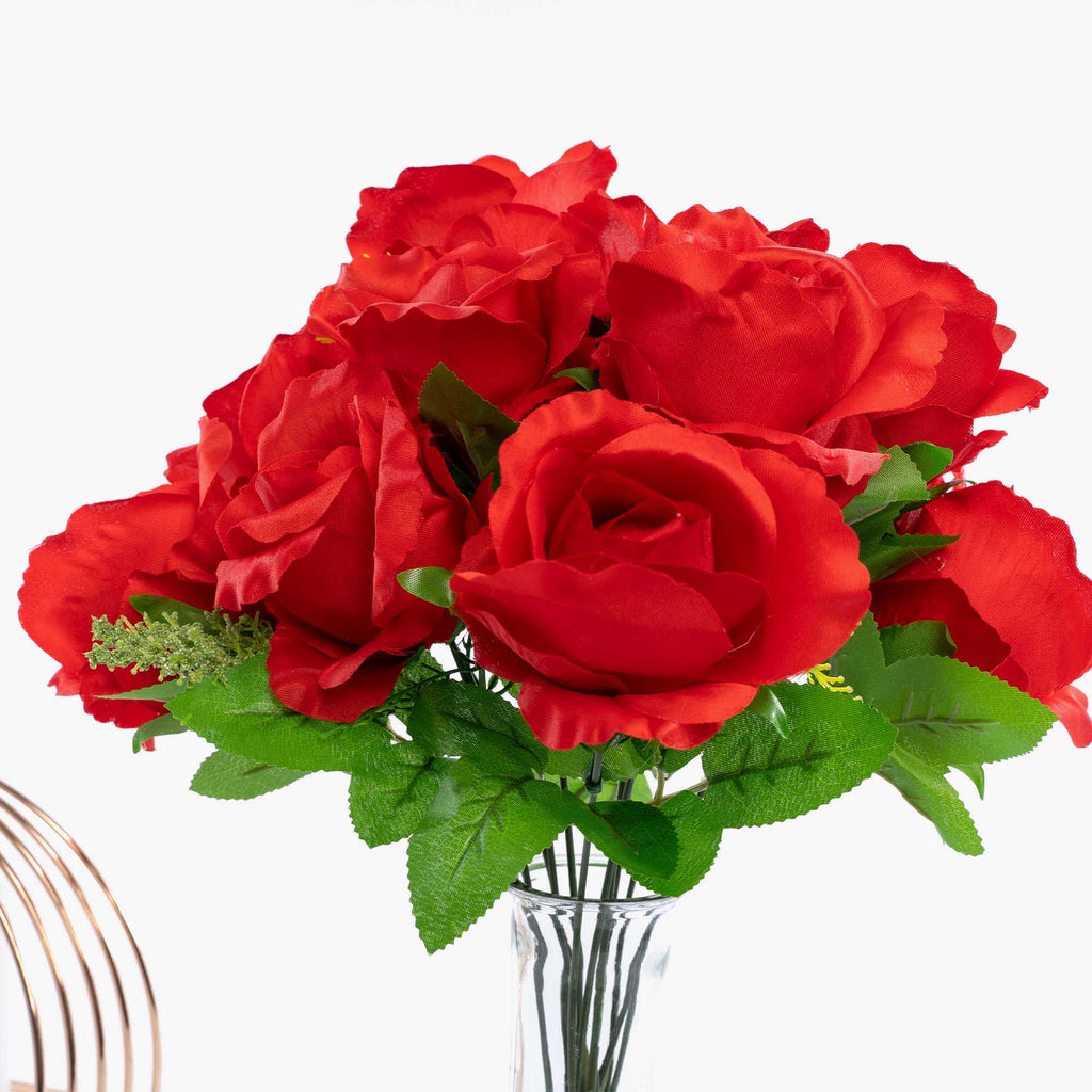 Artificial Rose Bouquet - 17 Inch