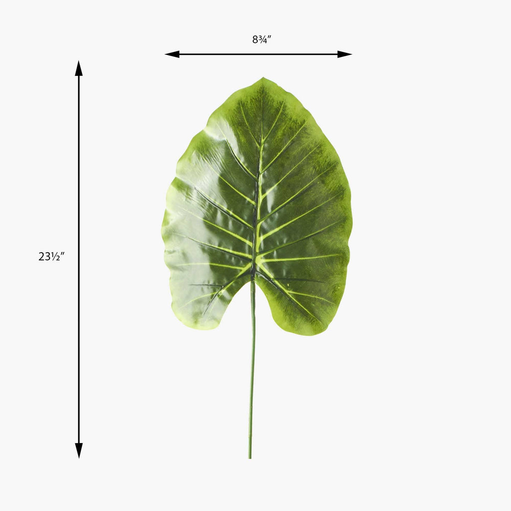 Faux Philodendron Gigantum Pick-Dark Green