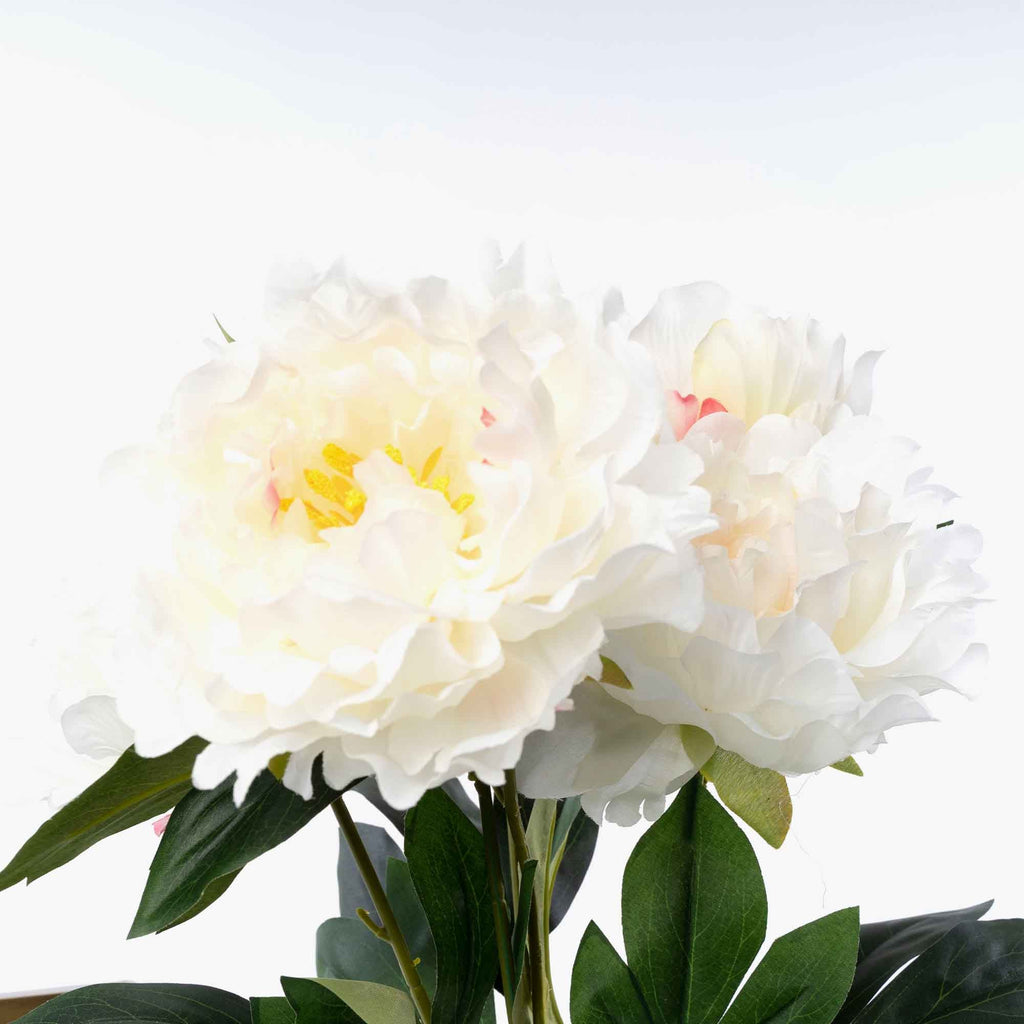 Artificial Peony Bundle - 22 Inches
