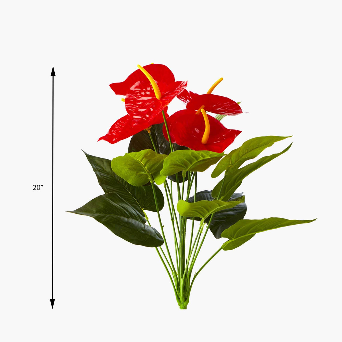 Artificial Anthurium Spray