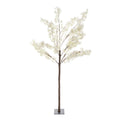 Artificial Flowering Cherry Blossom Tree 69" - White
