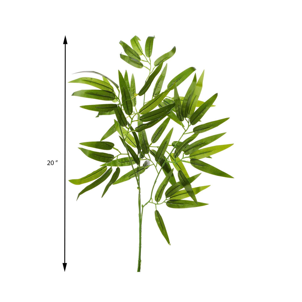 Artificial Bamboo Leaf Branch