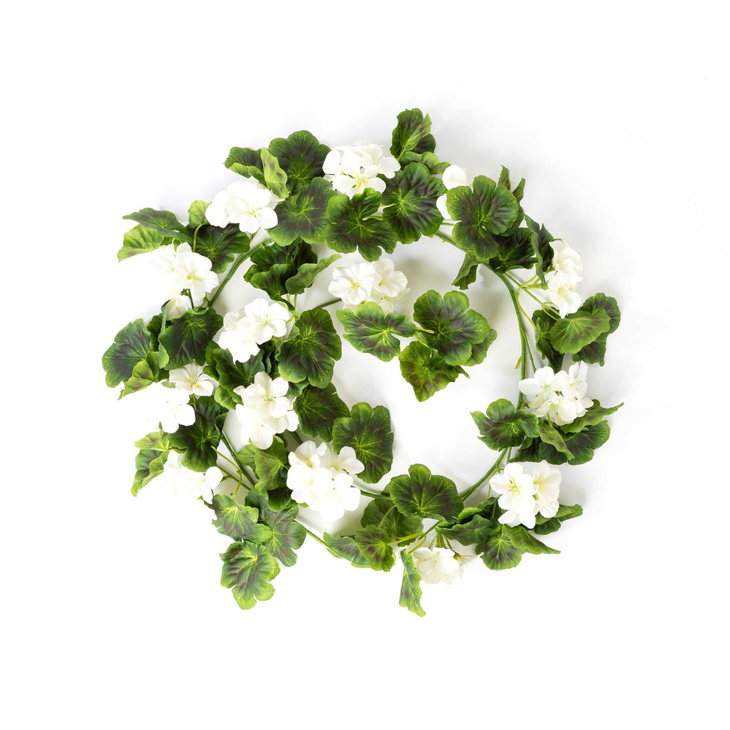 Artificial Geranium Garland