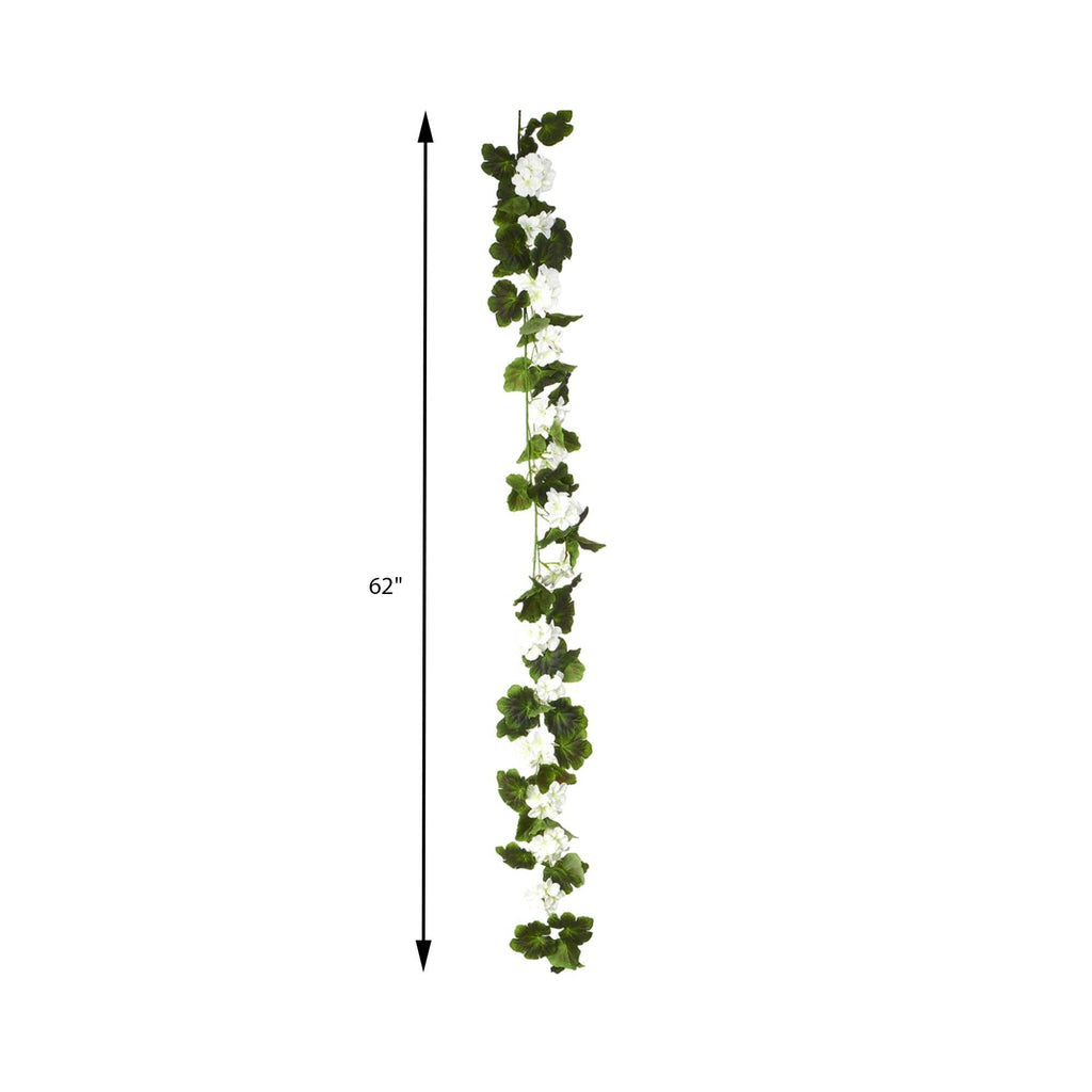 Artificial Geranium Garland