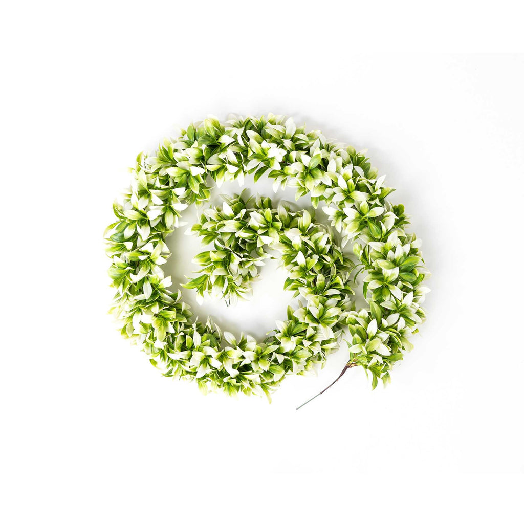 Artificial Ruscus Leaf Garland