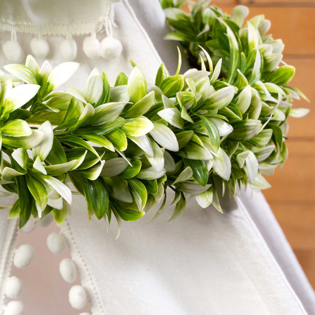 Artificial Ruscus Leaf Garland