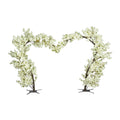 Artificial Grand Flower Heart Arch