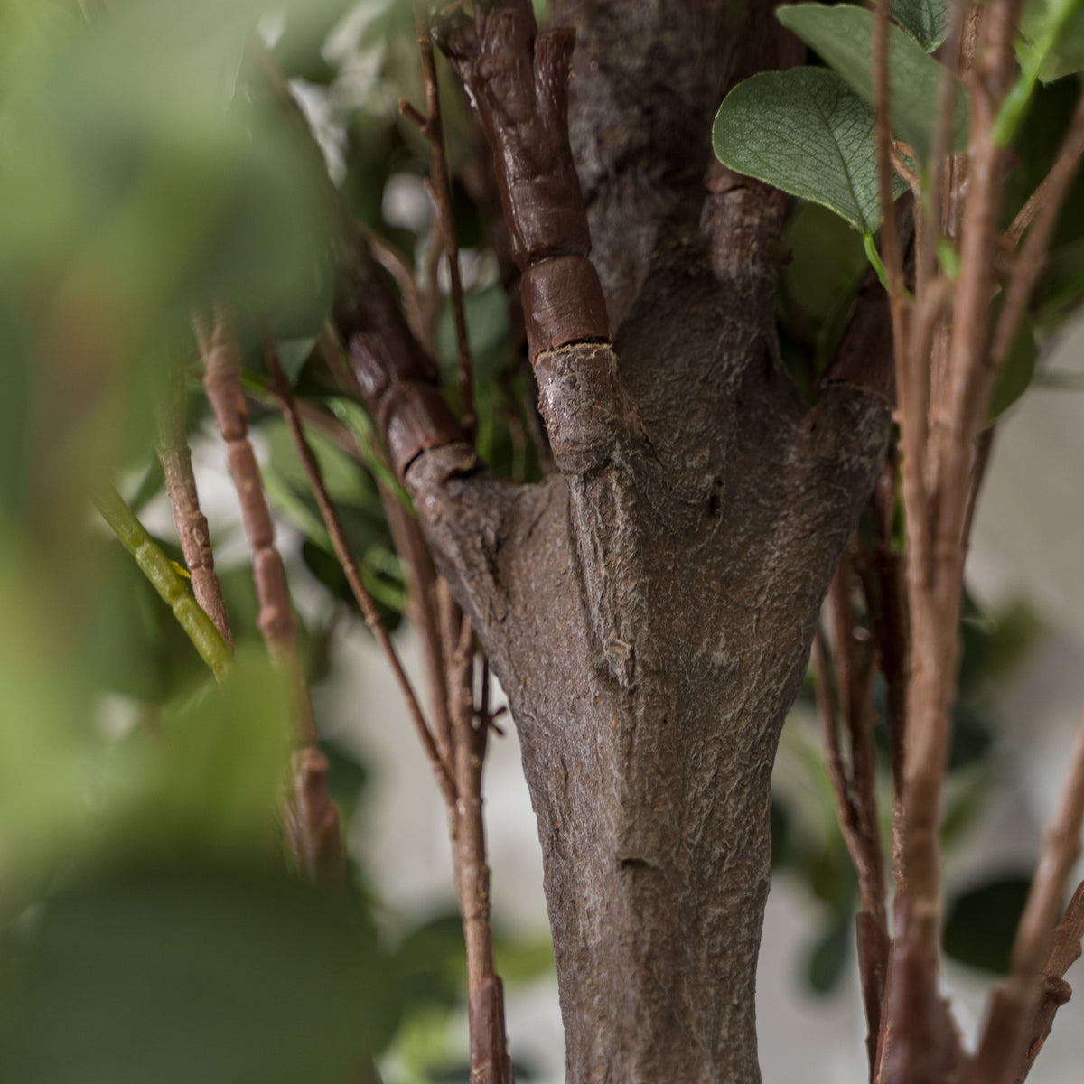 Faux Rose and Eucalyptus Arch