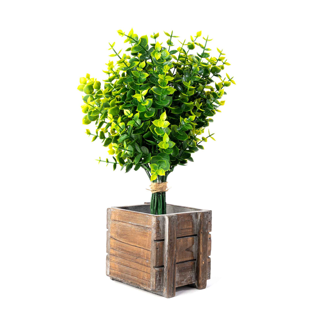 Green Artificial Boxwood Bouquet