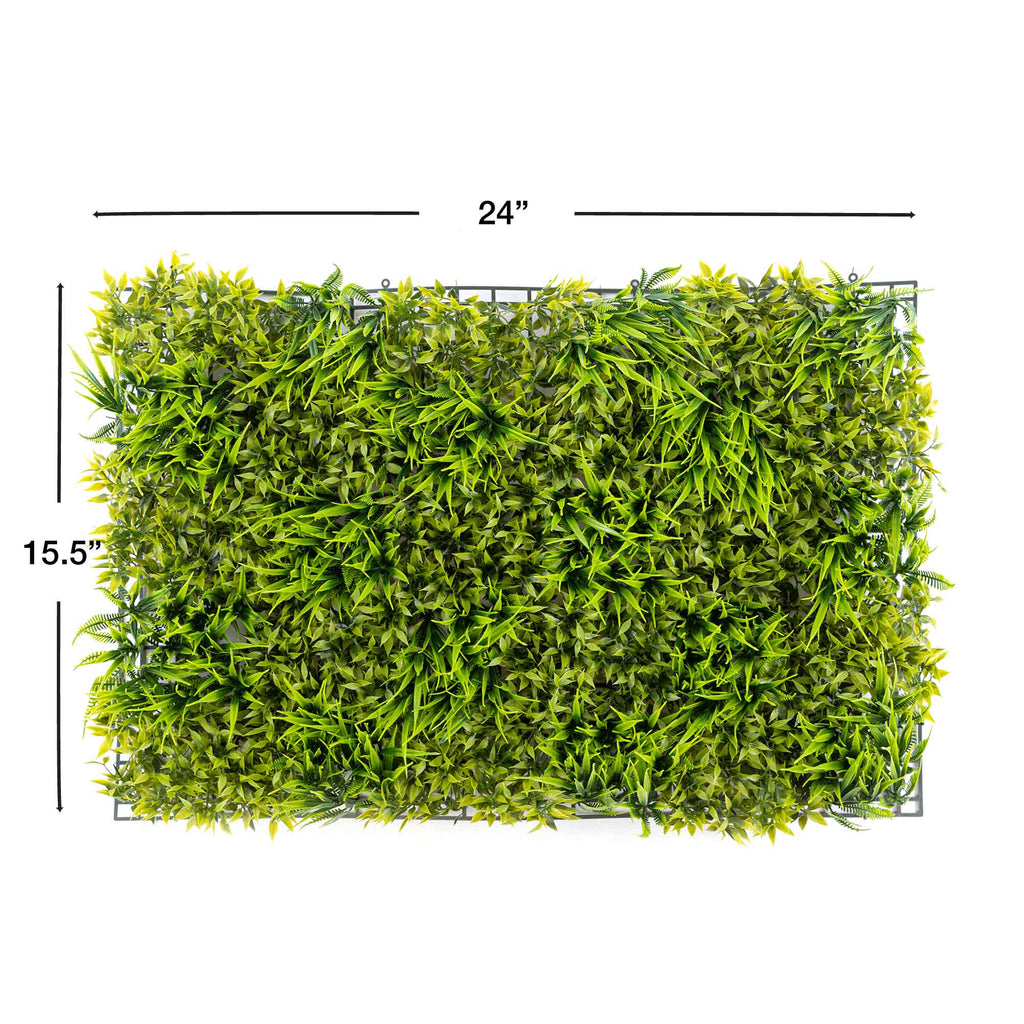 Mixed Artificial Grass Mat 24" - Green