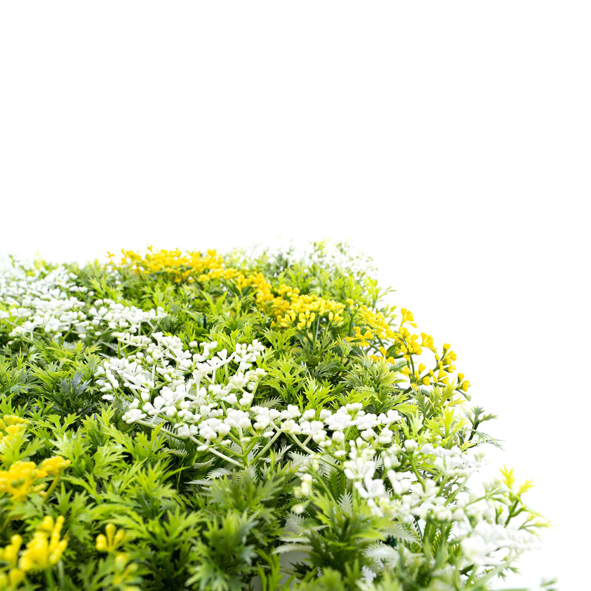 Mixed Artificial Grass Mat 24" - Yellow