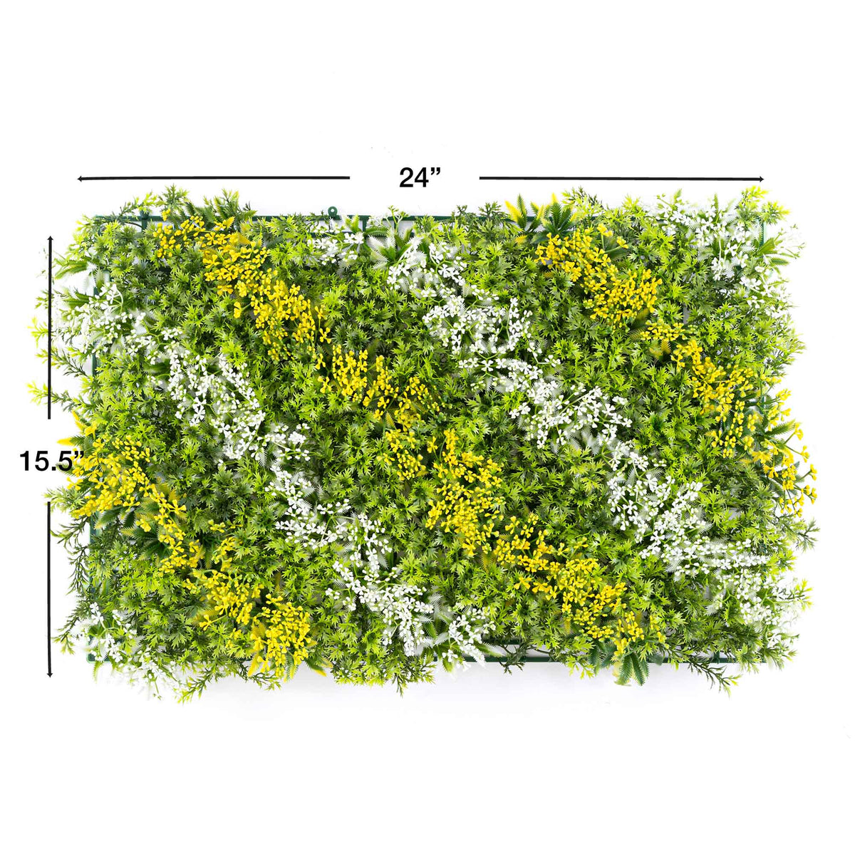 Mixed Artificial Grass Mat 24" - Yellow