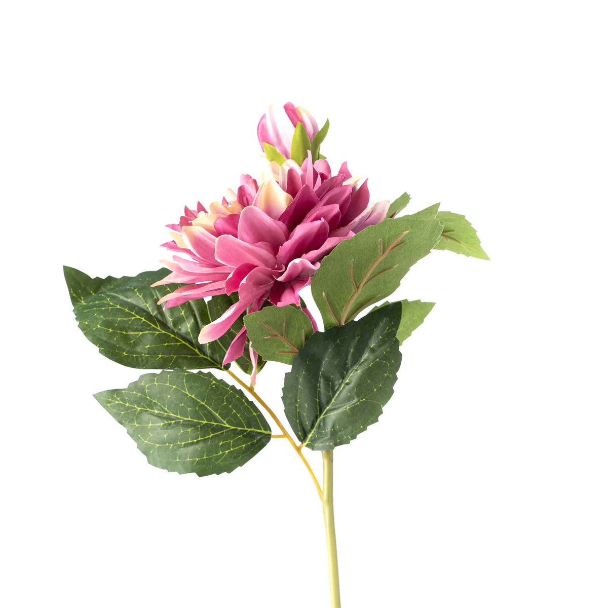Faux Dahlia Stem 23" - Mauve