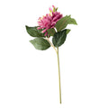 Faux Dahlia Stem 23" - Mauve