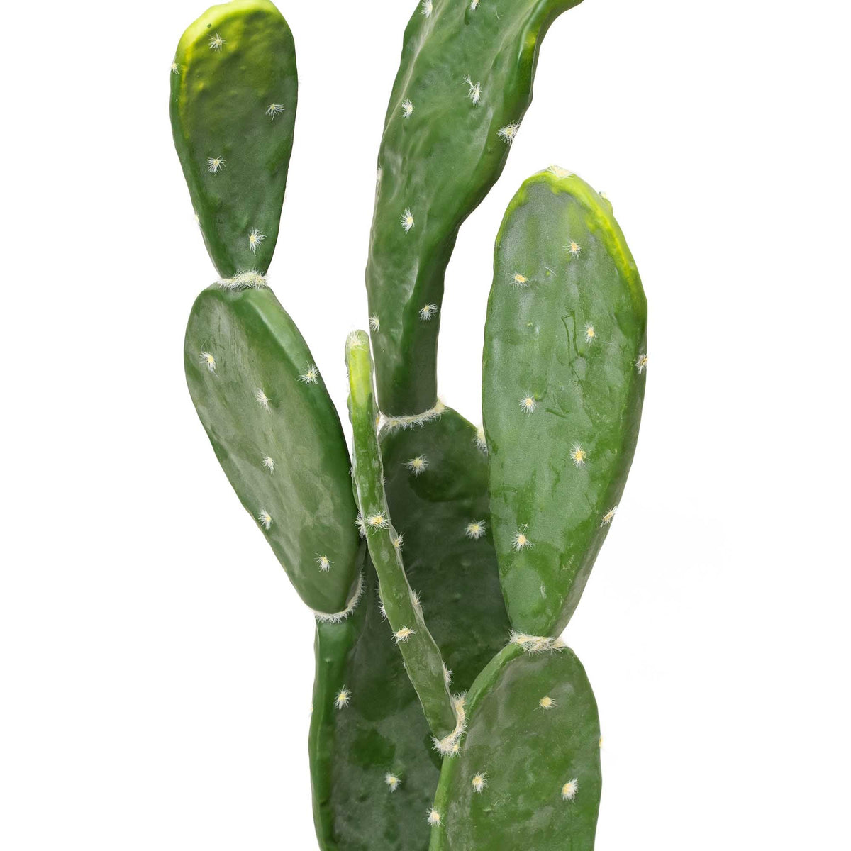 Faux Prickly Pear Cactus with Plastic Pot 30"