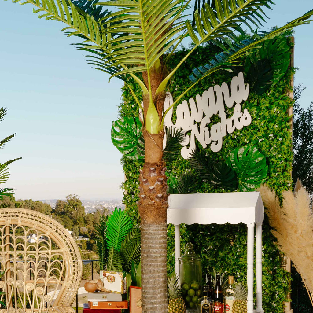 Giant Faux Palm Tree