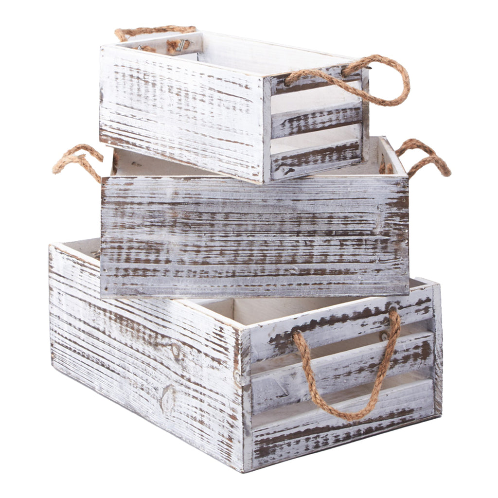 Decorative Crate 3 Piece Set
