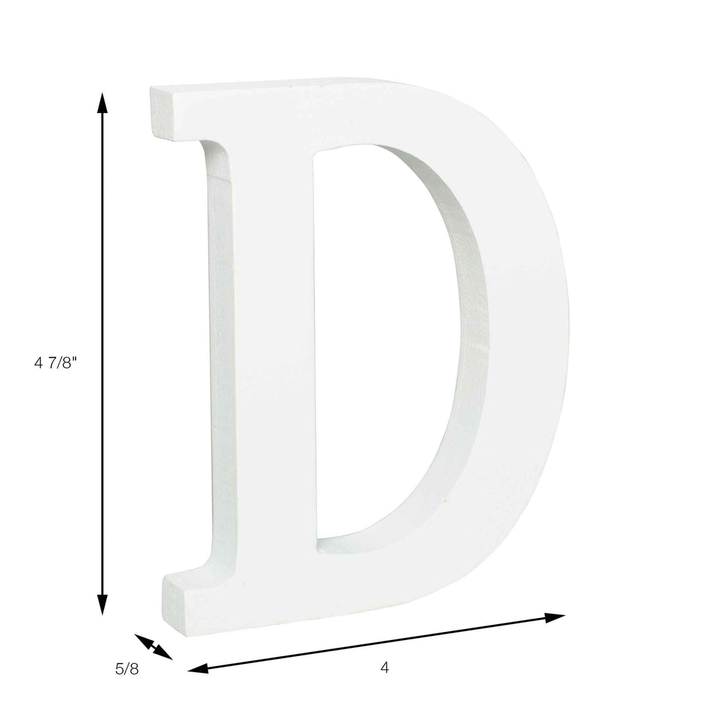 Wood Letters - D