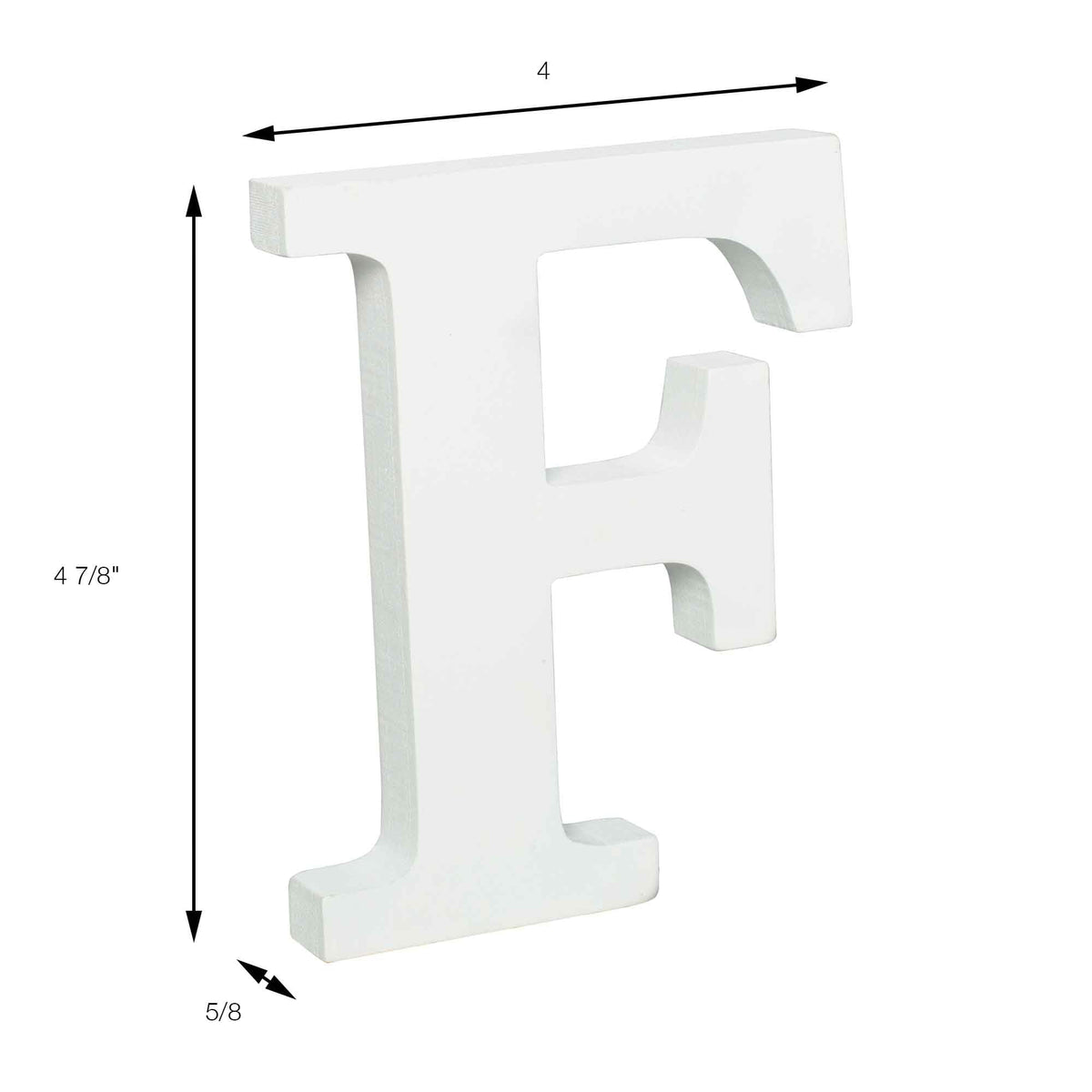 Wood Letters - F