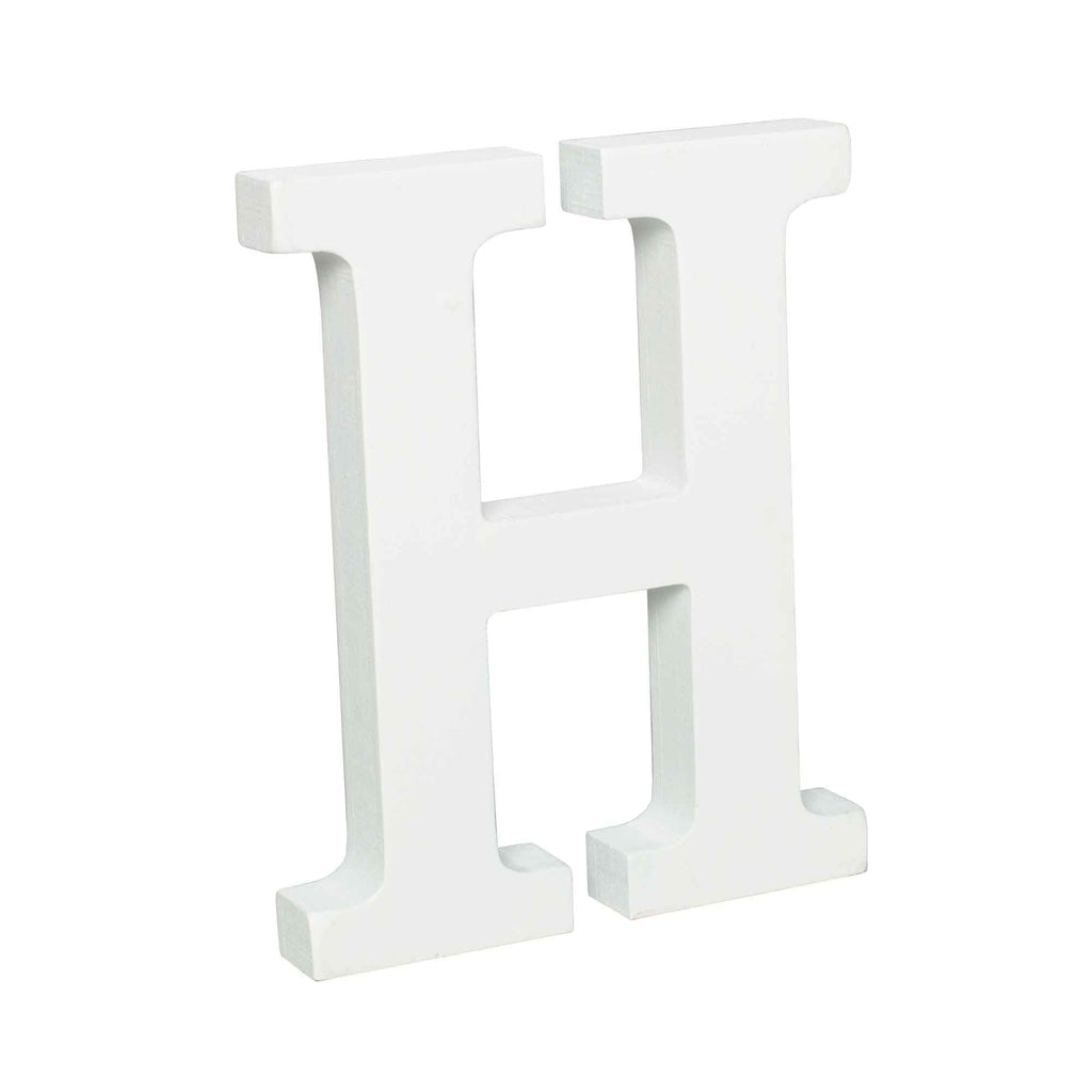 Wood Letters - H