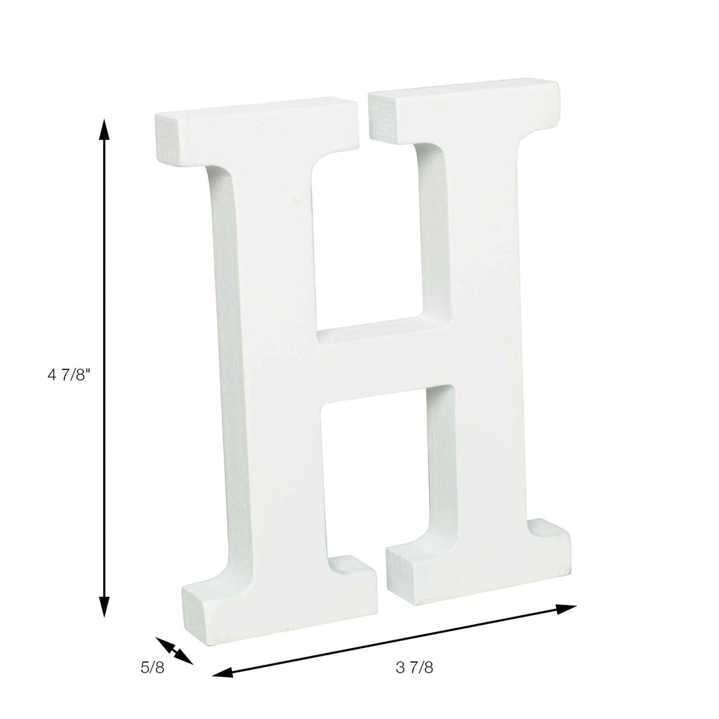 Wood Letters - H