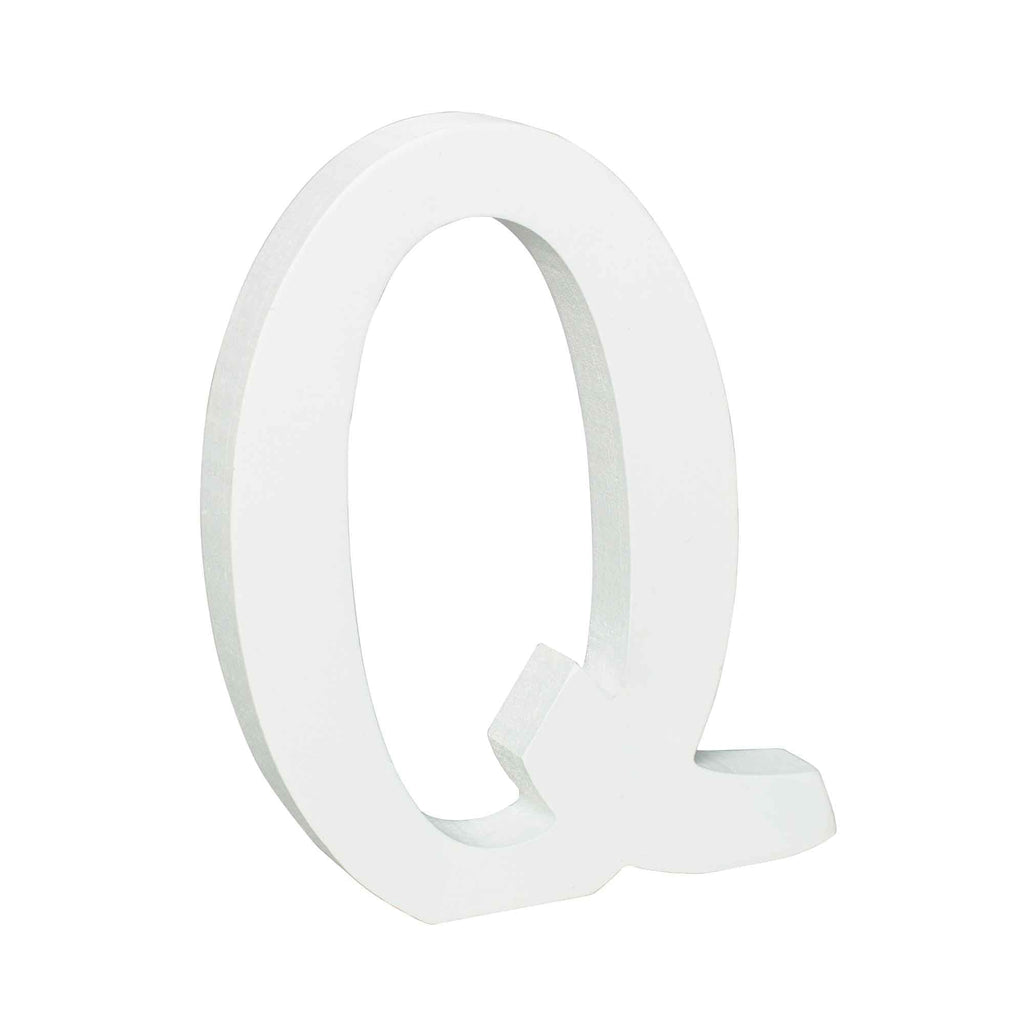 Wood Letters - Q