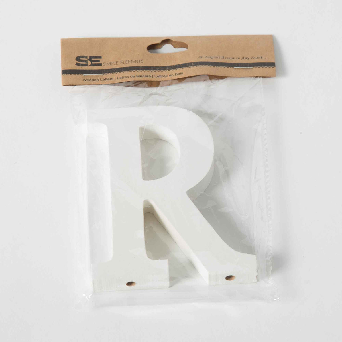 Wood Letters - R