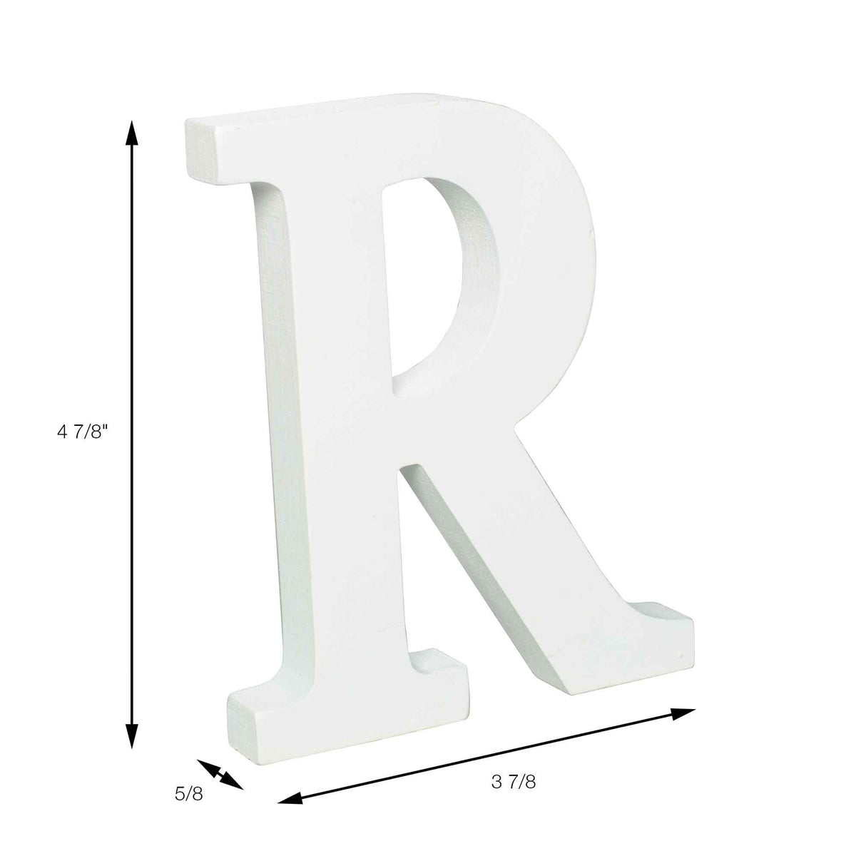 Wood Letters - R