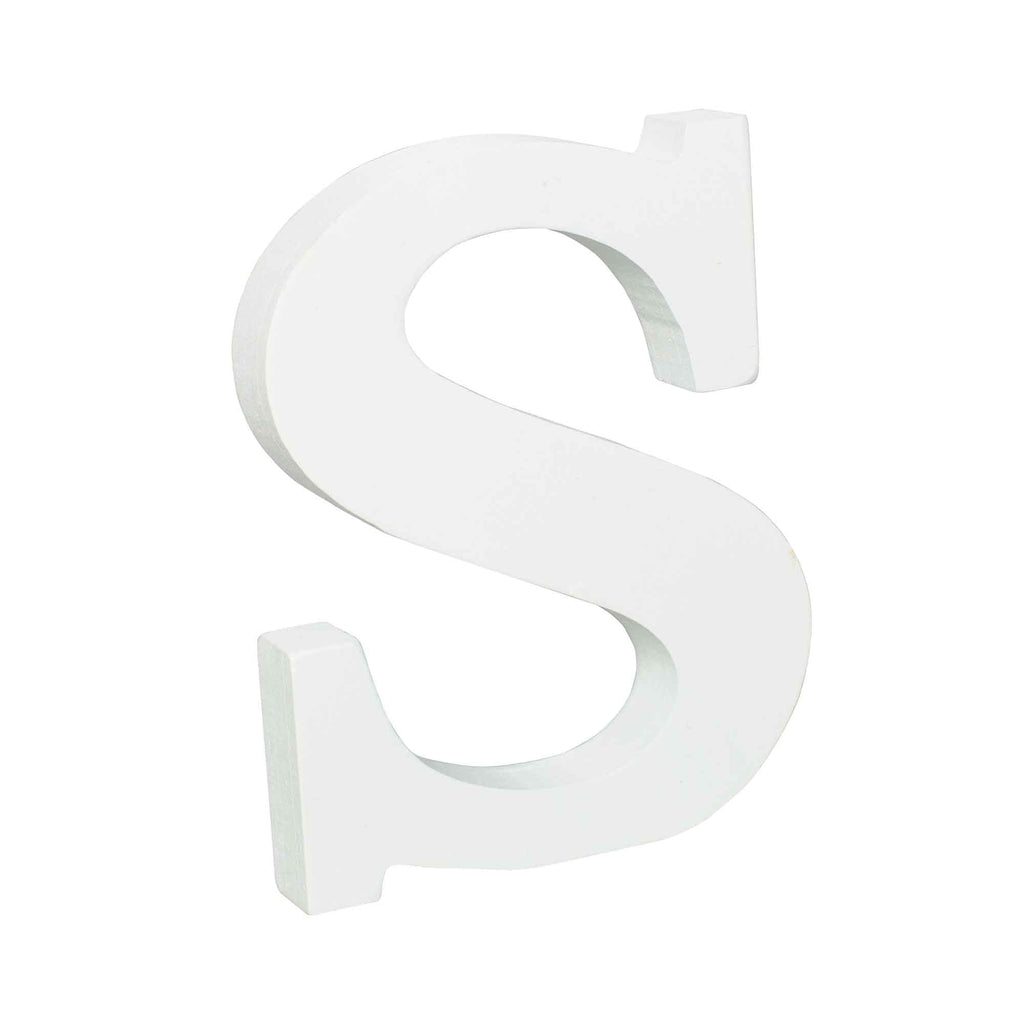 Wood Letters - S