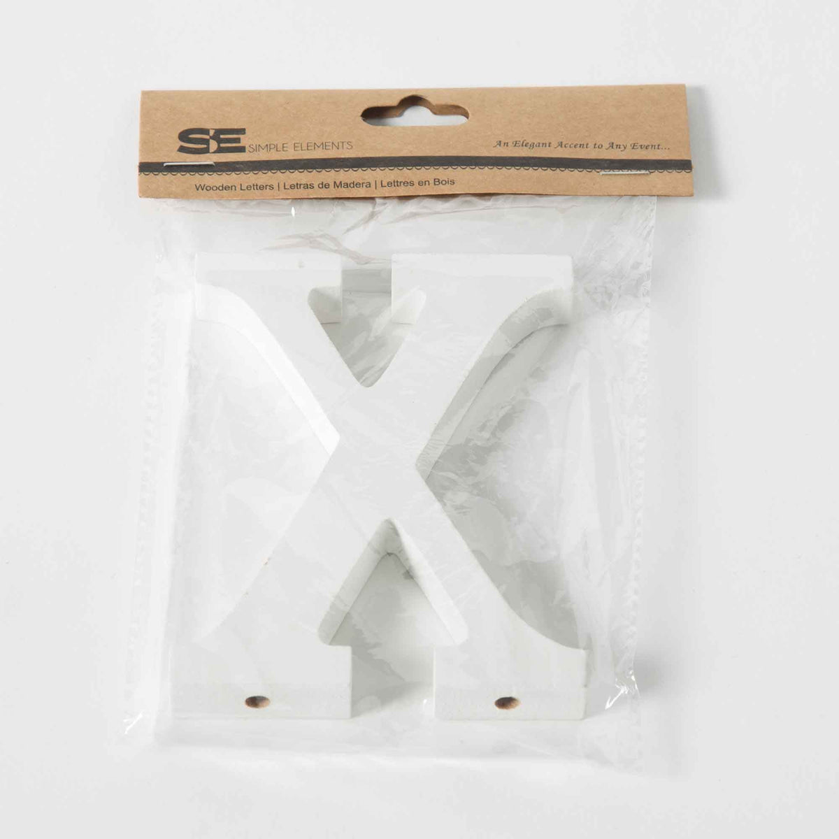 Wood Letters - X