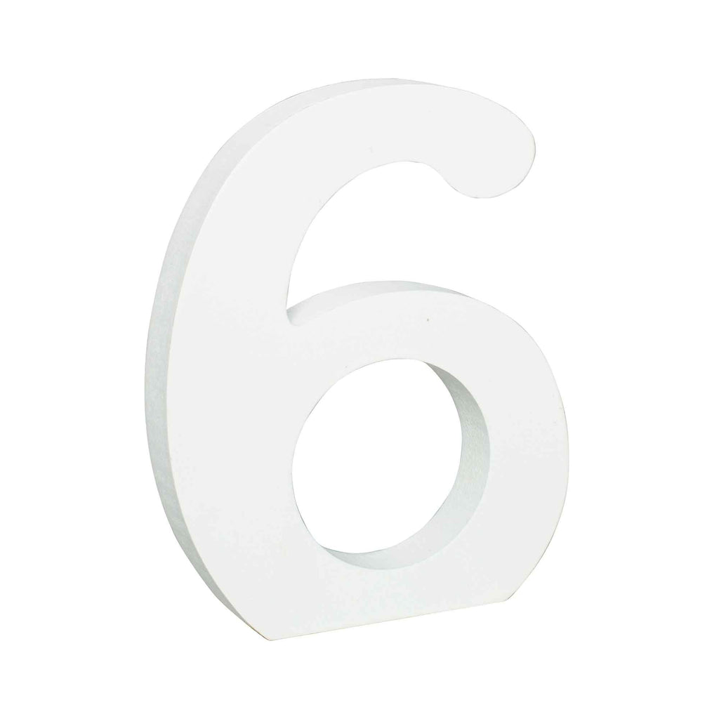 Wood Numbers - 6